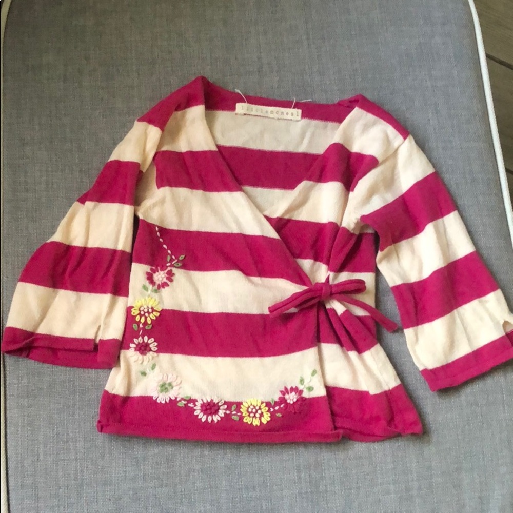 Little McNeal 100% Pima Wrap Top
